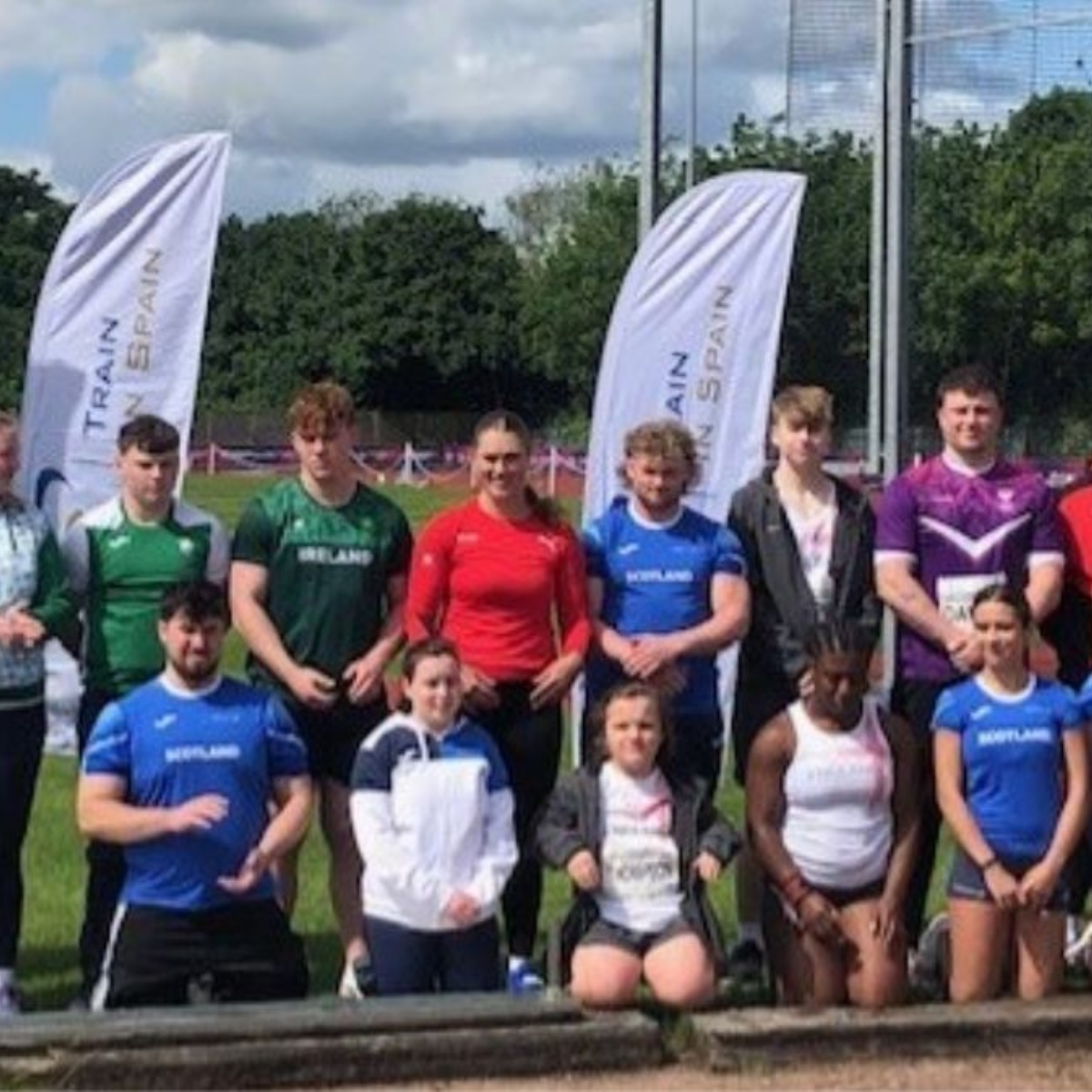 Bourne Grammar School - Lawson Capes Best Throw at International