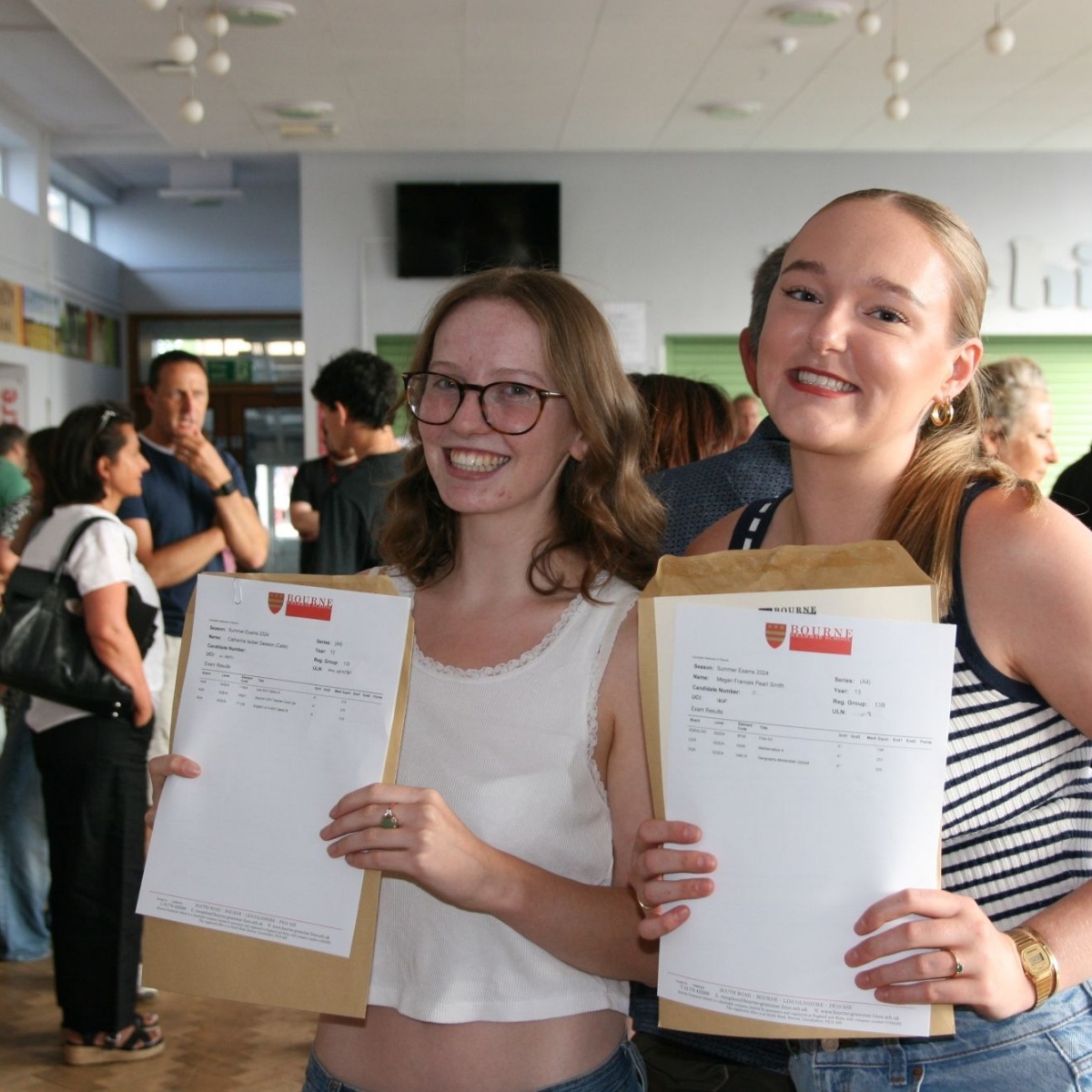 Bourne Grammar School - A-Level Results